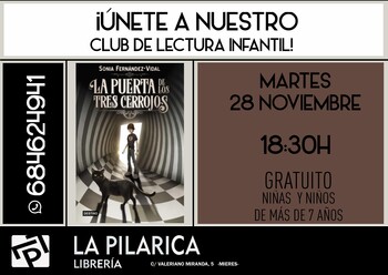 Quieres unirte a nuestro Club de lectura infantil?.