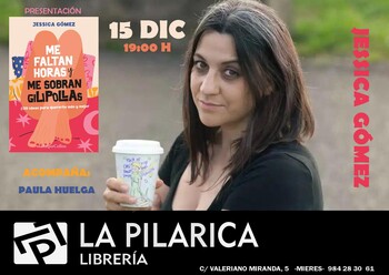 Jessica Gómez presenta su nuevo libro en La Pilarica