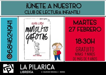 ¿Quieres unirte a nuestro Club de lectura infantil?