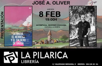 José A. Oliver presenta su nuevo libro en La Pilarica 