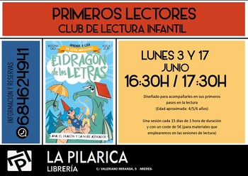 ¿Quieres unirte al Club de lectura para primeros lectores?