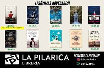 ¡Próximas novedades! 
