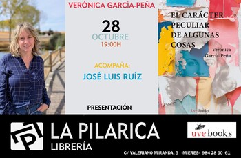 Verónica García-Peña presenta su nuevo libro en La Pilarica