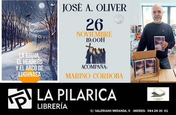 José A. Oliver presenta su nuevo libro en La Pilarica
