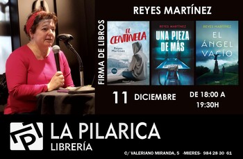 Firma de libros: Reyes Martínez 